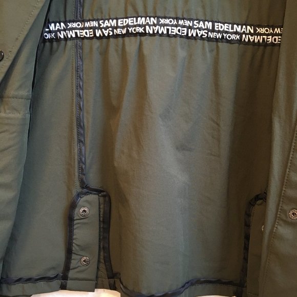 Sam Edelman Army Green	Jacket - Picture 7 of 8